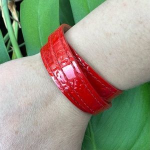 Louis Vuitton Vernis Triple Wrap Bracelet